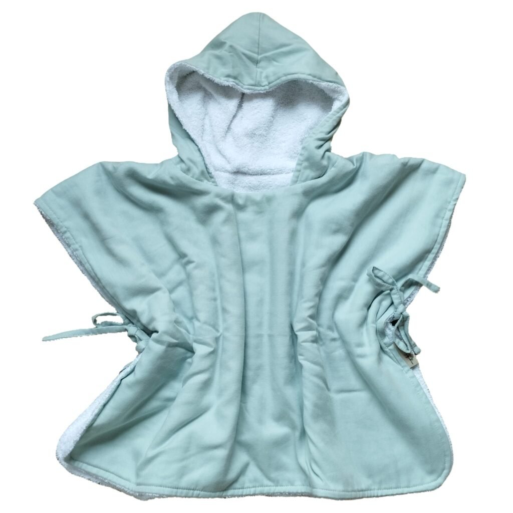 Poncho bebé e criança 100% algodão